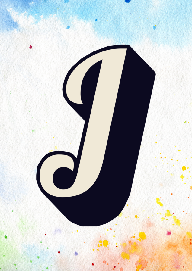 Girlanda „WAKACJE” – elegancka wersja z kolorowym tłem