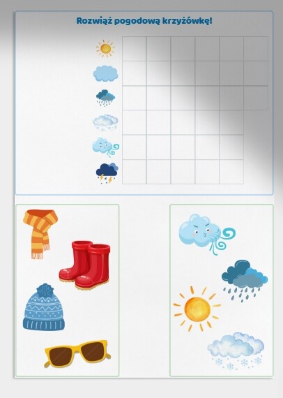 Gra „Ja mam, kto ma” – pogoda
