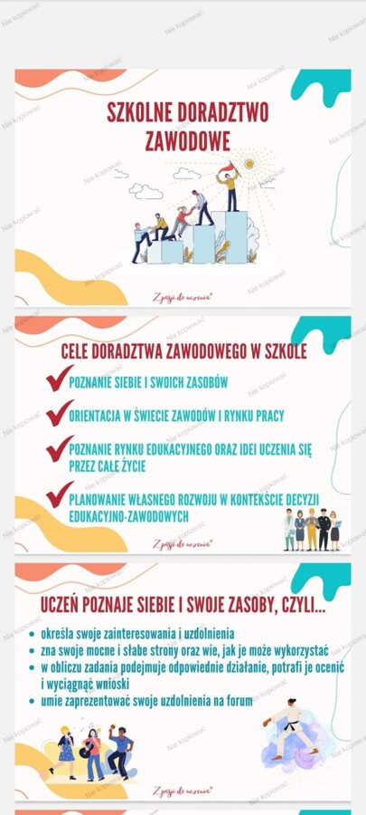 Doradztwo zawodowe - cele doradztwa w szkole oraz kompetencje kluczowe uczniów pdf