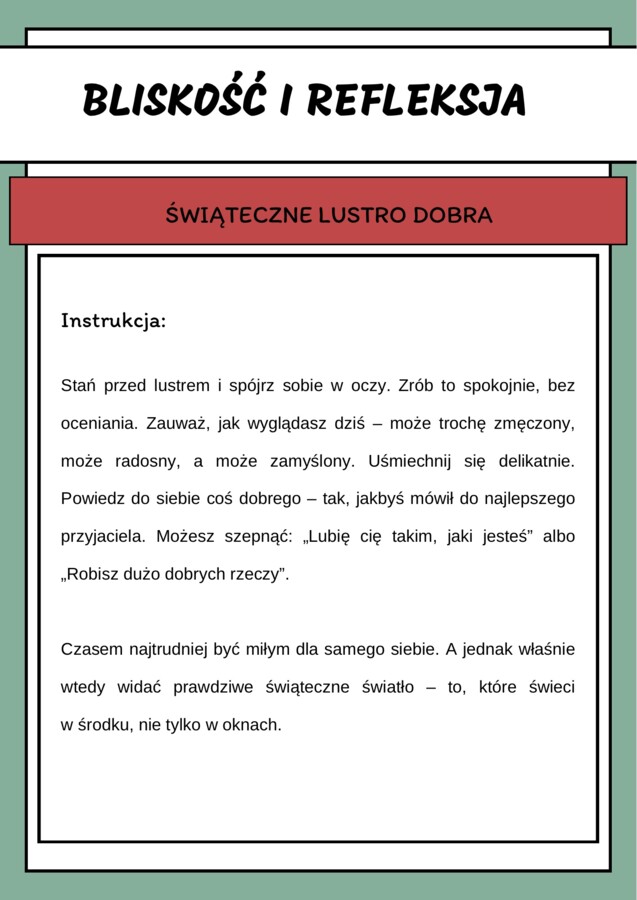 Grudniowe zaklęcia uważności