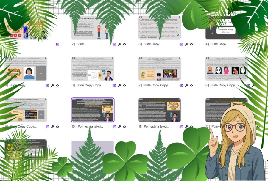 Prezentacja multimedialna w genial.ly „Jak działają napoje energetyzujące?”. Edukacja zdrowotna. Klasa 6. Dział „Moja profilaktyka uzależnień".