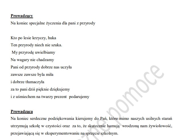 Dzień Nauczyciela. Koncert życzeń