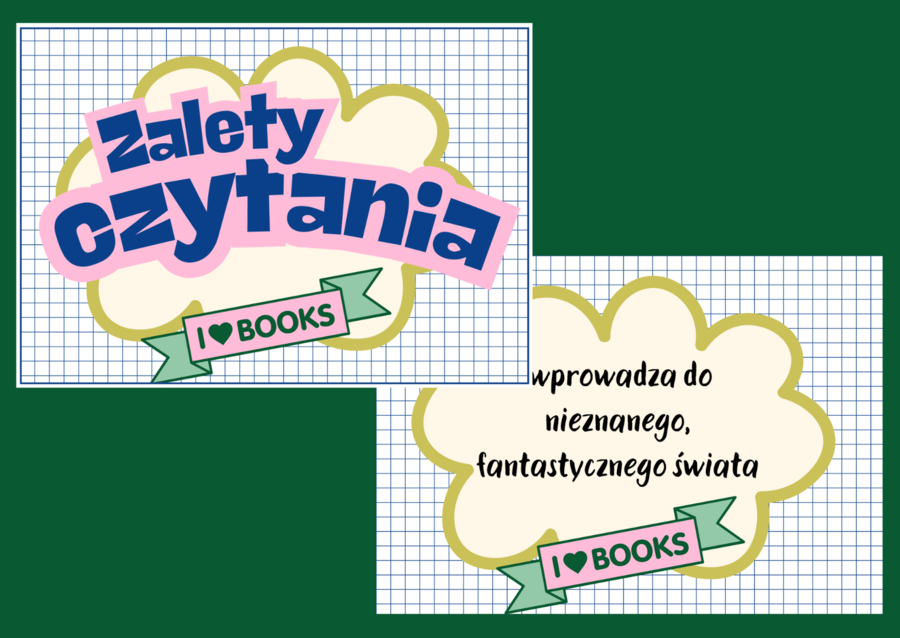 ZALETY CZYTANIA KSIĄŻEK – gazetka – biblioteka – świetlica - język polski – 14 stron – wersja 5
