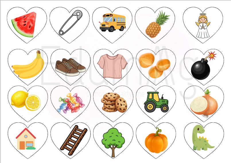 Walentynkowy alfabet