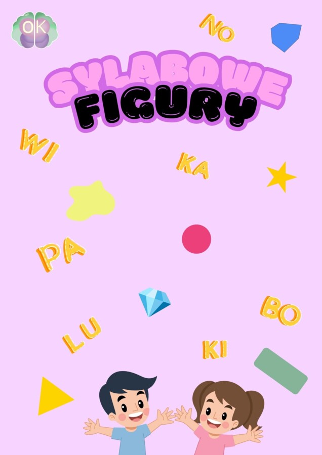 Figury i sylaby – nauka czytania przez zabawęnauka czytania, sylaby, wyrazy, przedszkole, klasy 1–3, edukacja wczesnoszkolna, ćwiczenia językowe, gry edukacyjne, nauka przez zabawę, kształty i sylaby, rozwijanie umiejętności czytania, rysunki edukacyjne,