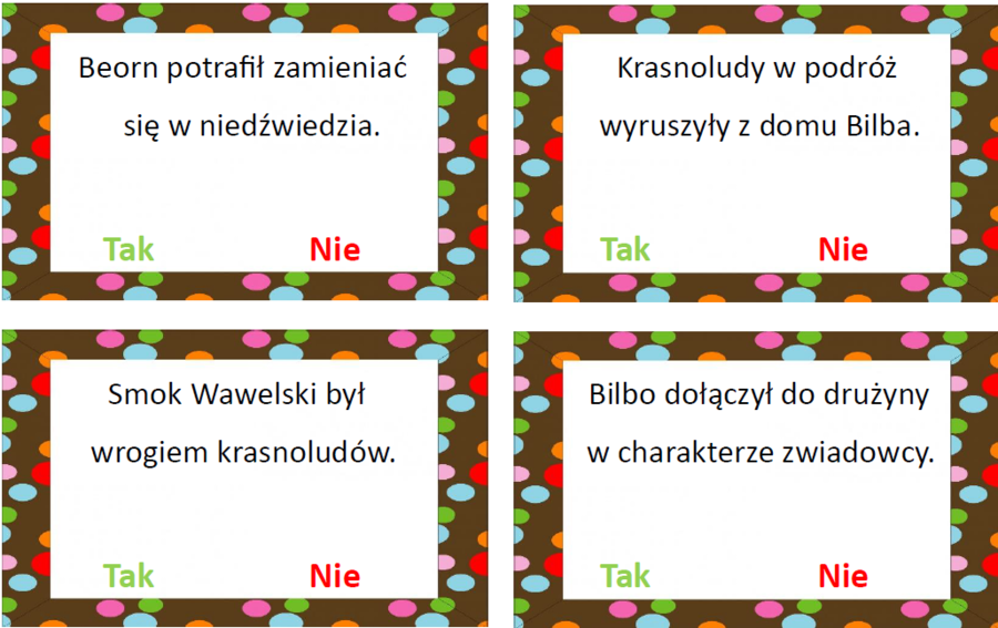 "Hobbit" TAK czy NIE