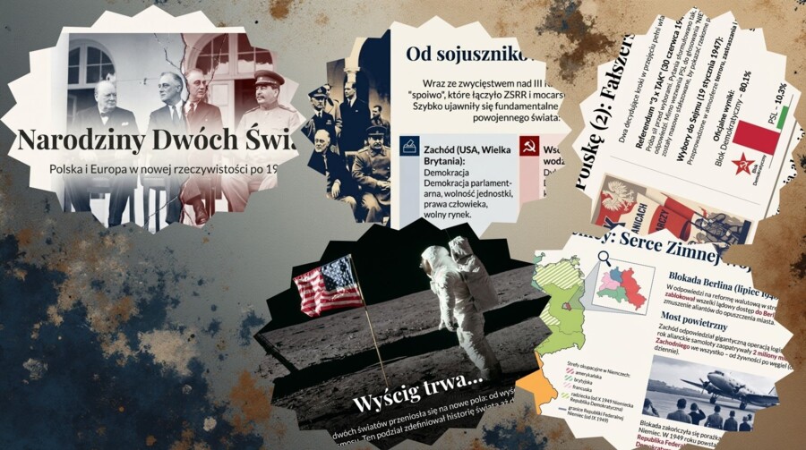 Prezentacja - Narodziny Dwóch Światów - Polska i Europa w nowej rzeczywistości po 1945