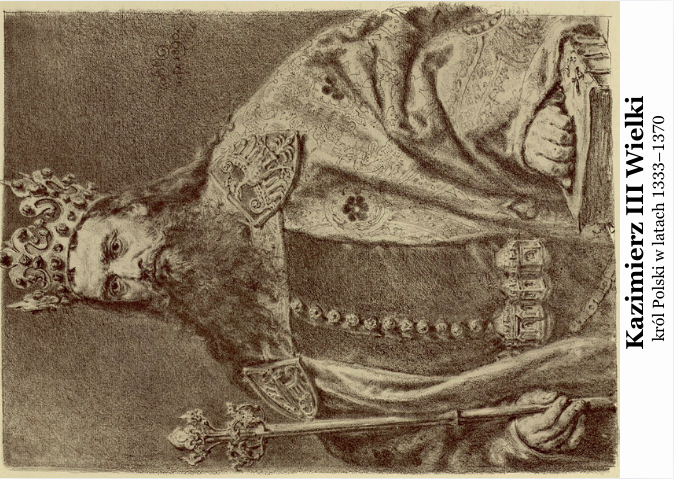 Gazetka historyczna Król Kazimierz III WIelki| Idealna jako edukacyjna ozdoba sali historycznej lub biblioteki| 27 stron do druku| Plakat ze zdjęciem króla w formacie XXL 2 x A 4| 2 wersje graficzne