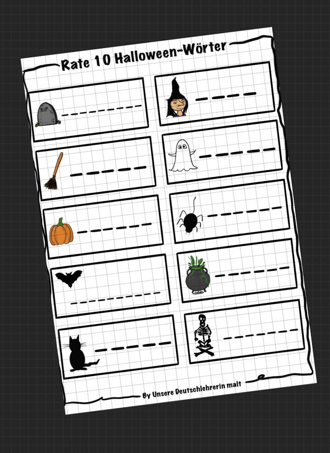 Halloween - słówka