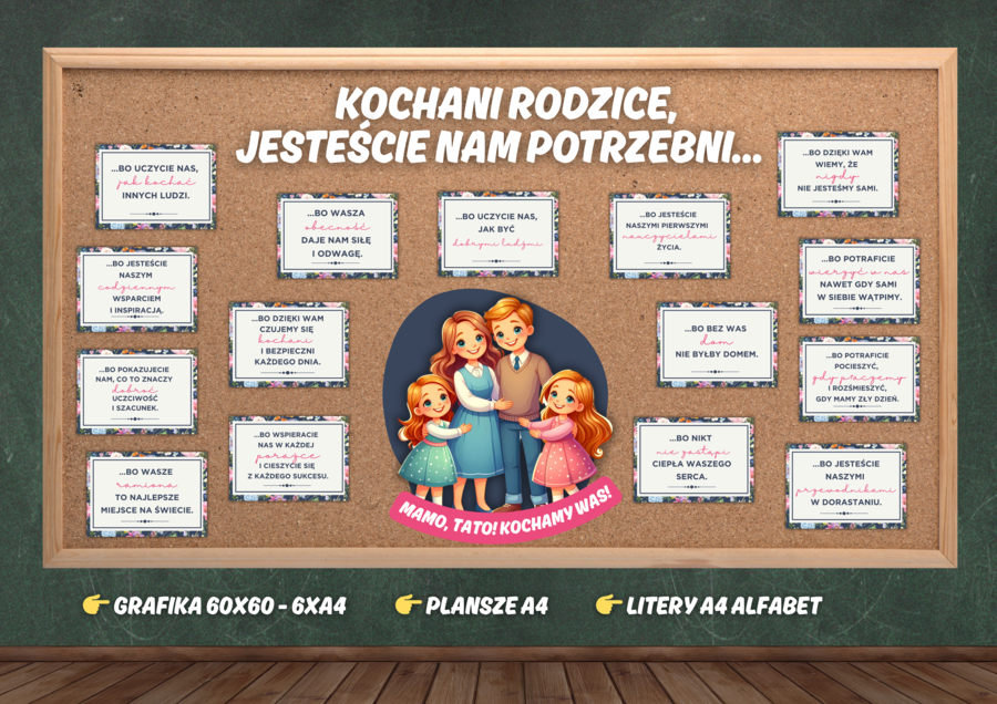 RODZICE - JESTEŚCIE NAM POTRZEBNI - DZIEŃ RODZINY - DZIEŃ MAMY I TATY