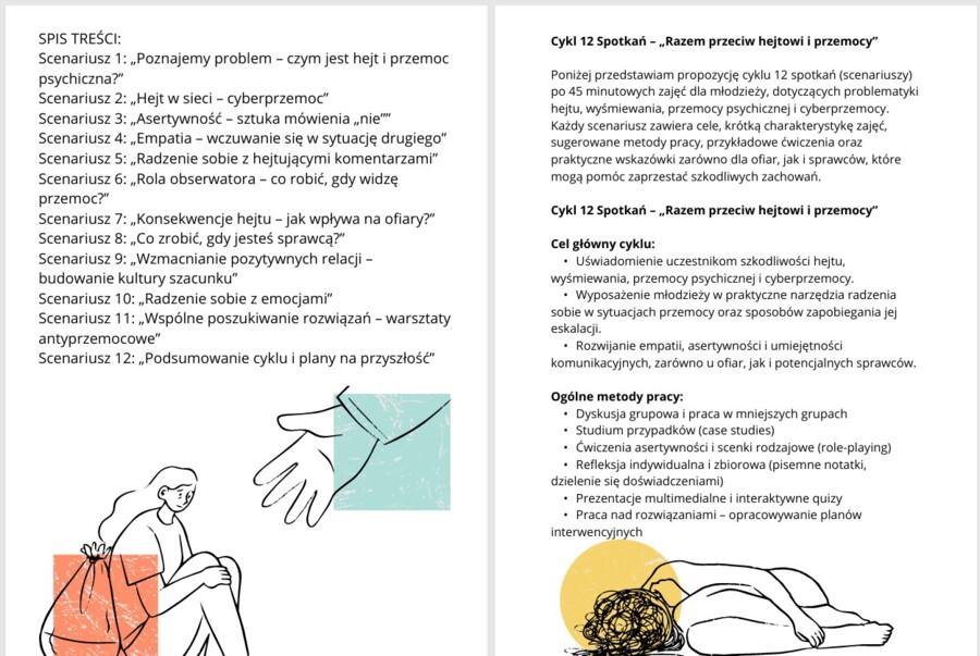 Cykl 12 Spotkań „Razem przeciw hejtowi i przemocy''