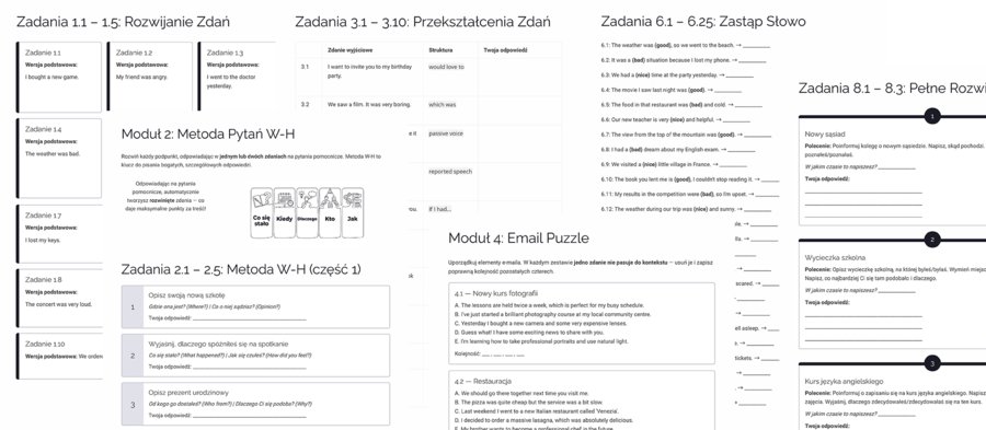 Zestaw ćwiczeń: E-mail na Egzamin Ósmoklasisty z Angielskiego