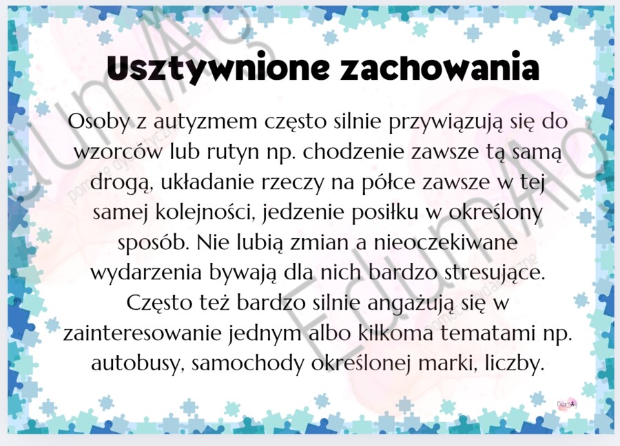 2 kwietnia Światowy Dzień Świadomości Autyzmu