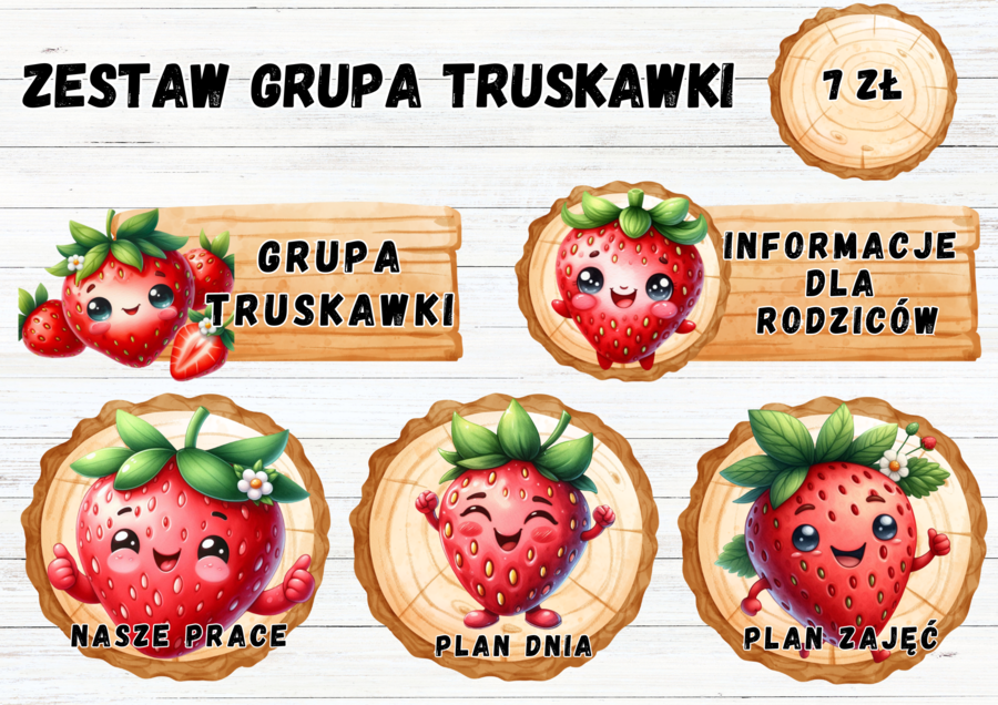 ZESTAW GRUPOWY GRUPA TRUSKAWKI