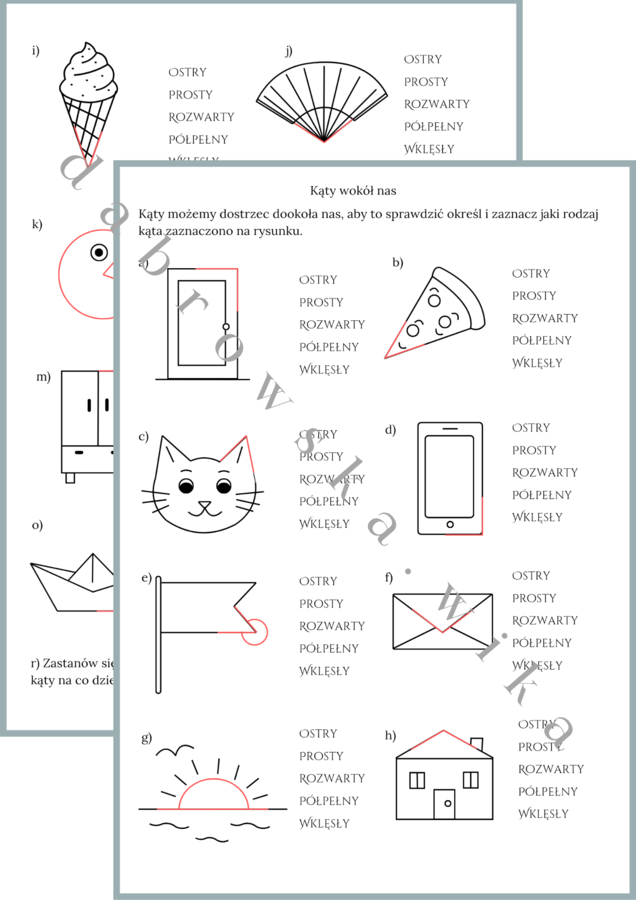 Kąty wokół nas