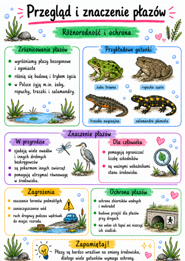 Notatki, które uczą – biologia klasa 6