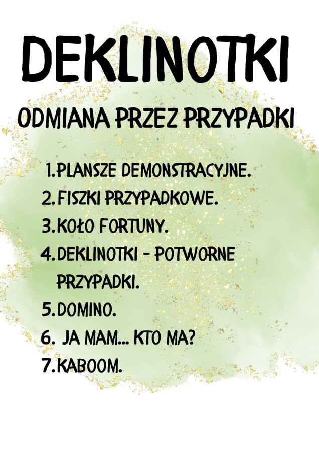 Przypadki zestaw gier