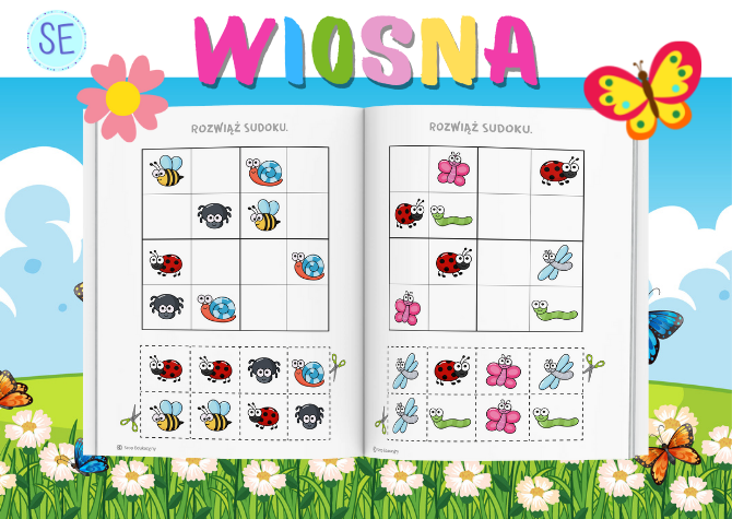 Wiosna - zestaw zadań