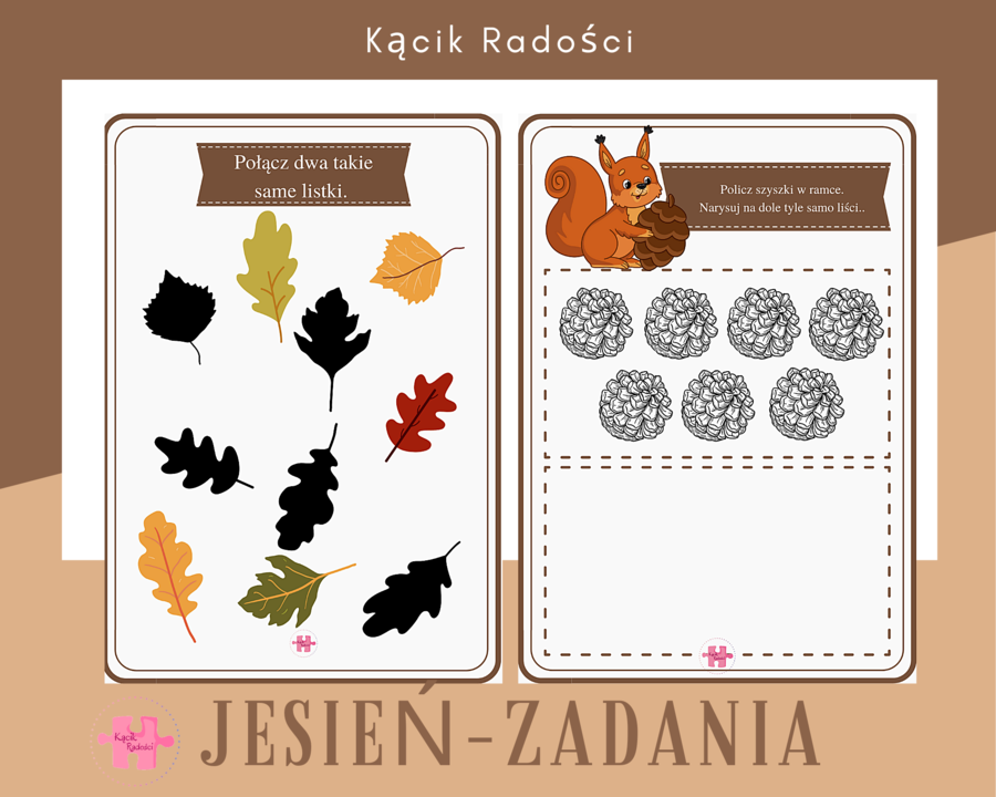 Jesienny zestaw zadań