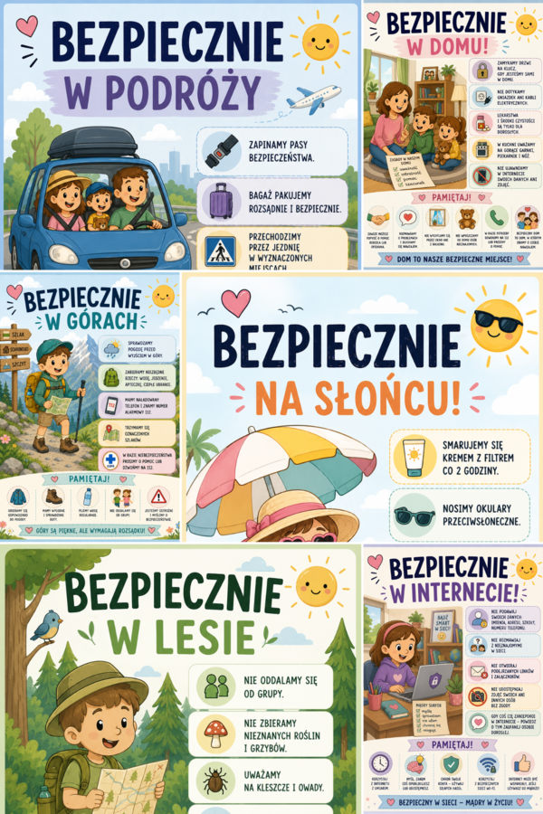 Gazetka - Bezpieczne Wakacje