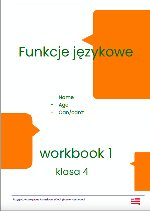 Angielski- Funkcje językowe 1, klasa 3/4/5 - workbook
