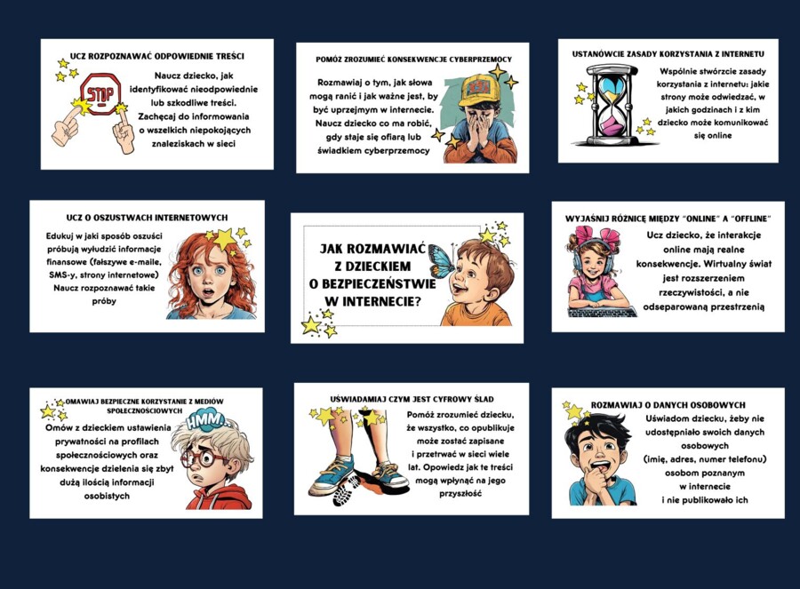 Bezpieczeństwo w internecie - gazetka i/lub prezentacja profilaktyczna