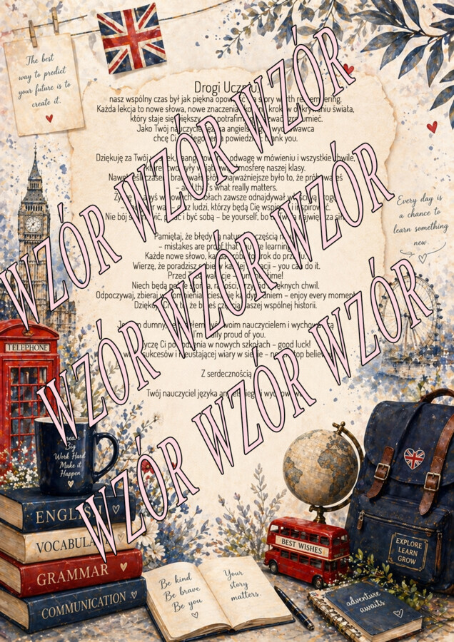 🩵LIST OD ANGLISTY I WYCHOWAWCY🩵