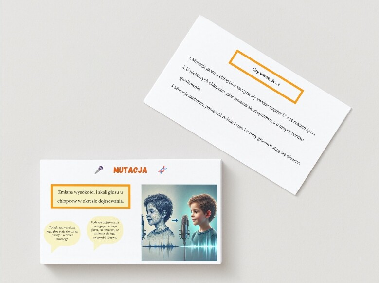 Słowniczek: MUTACJA, KĄTOMIERZ, CHRONICZNY, SITOWIE, AROGANCJA