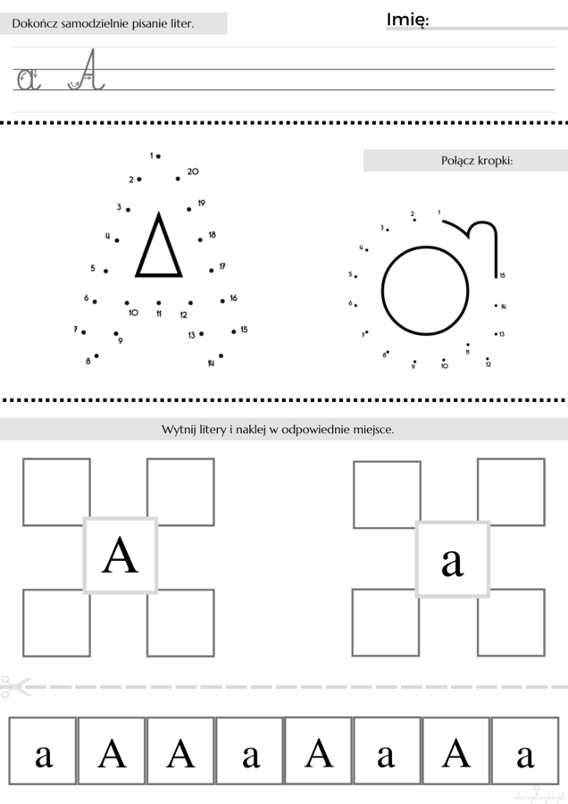 Dokończ pisanie - część 2 utrwalenie