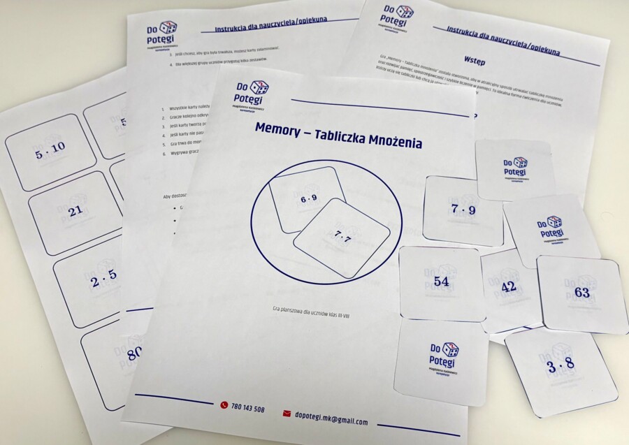 Memory – Tabliczka mnożenia