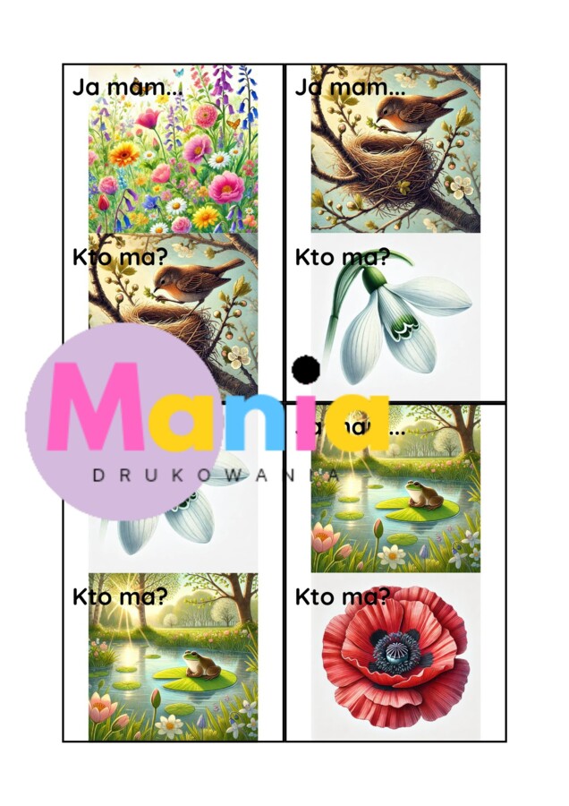 Wiosna/ Pierwszy dzień wiosny