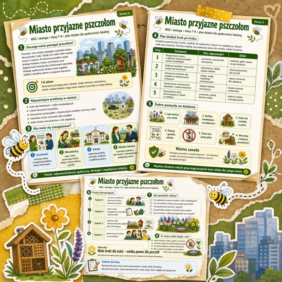 Miasto przyjazne pszczołom