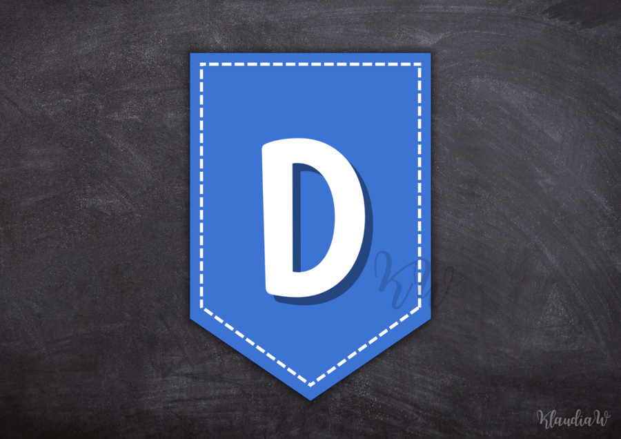 Światowy Dzień Osób z Zespołem Downa - girlanda