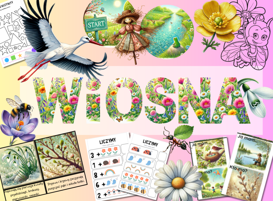 Wiosna/ Pierwszy dzień wiosny