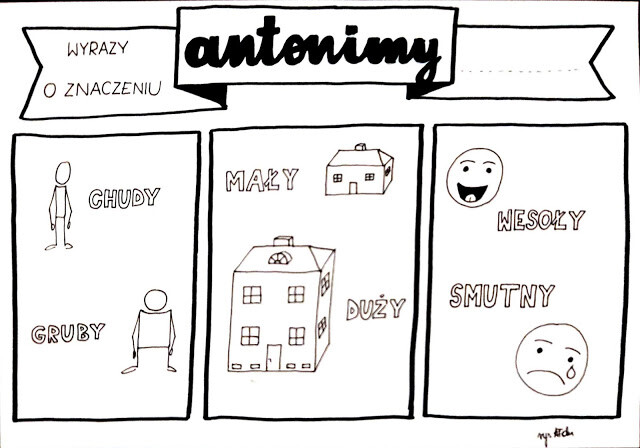 Język polski. Antonimy i synonimy