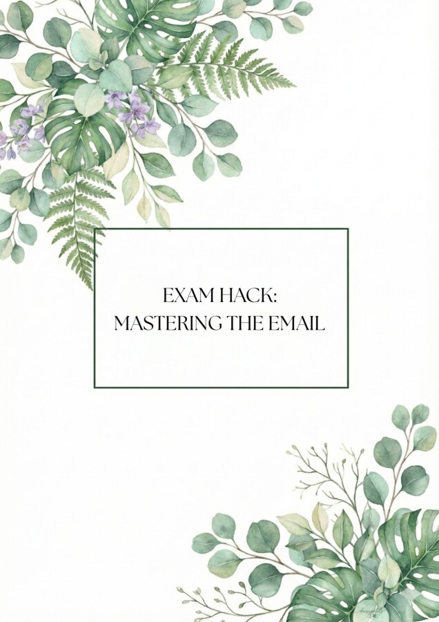 E8 Writing Masterclass: "Exam Hack" – Gamifikowana Lekcja Pisania E-maila (Gotowiec na 60 min)