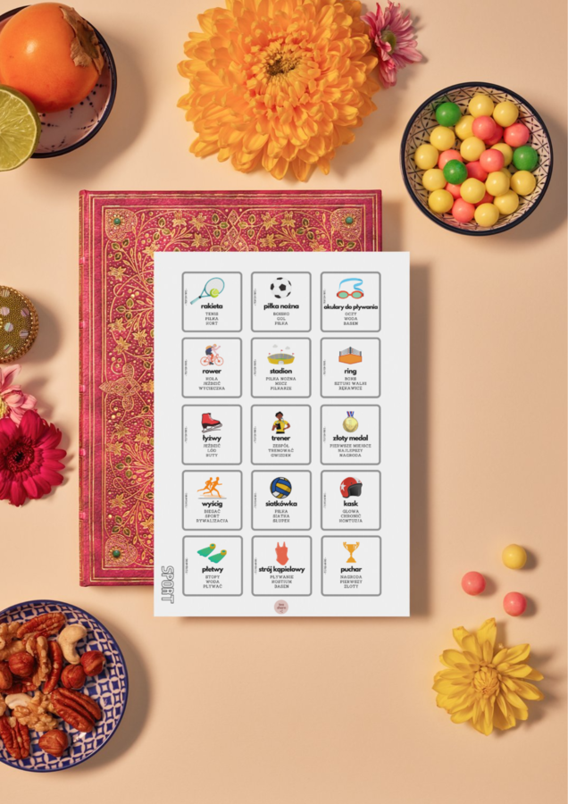 TABOO po polsku! (🎲człowiek 🎲miejsce zamieszkania 🎲edukacja 🎲praca 🎲żywienie 🎲sport 🎲podróżowanie i turystyka)