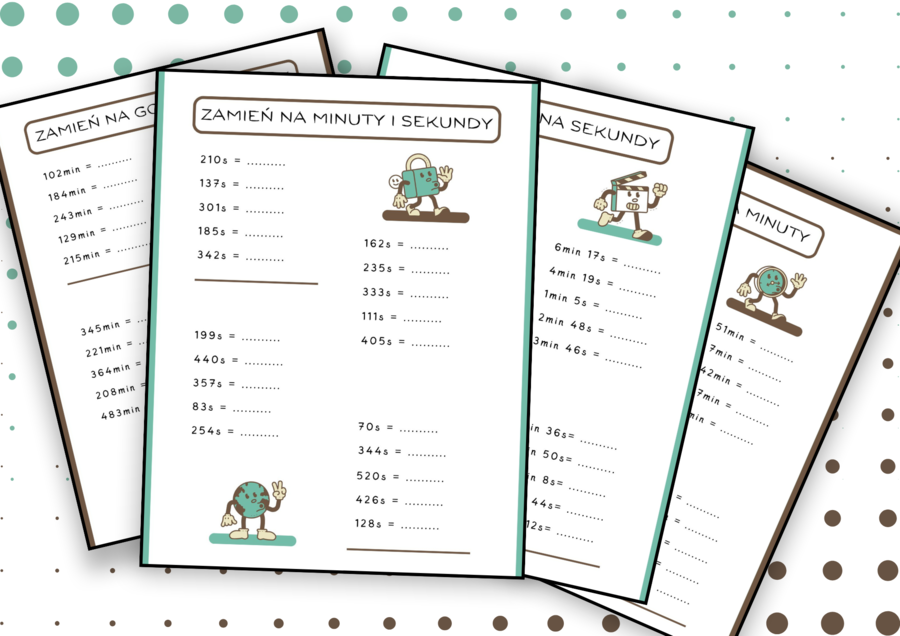 Zamiana jednostek czasu (godziny, minuty, sekundy)