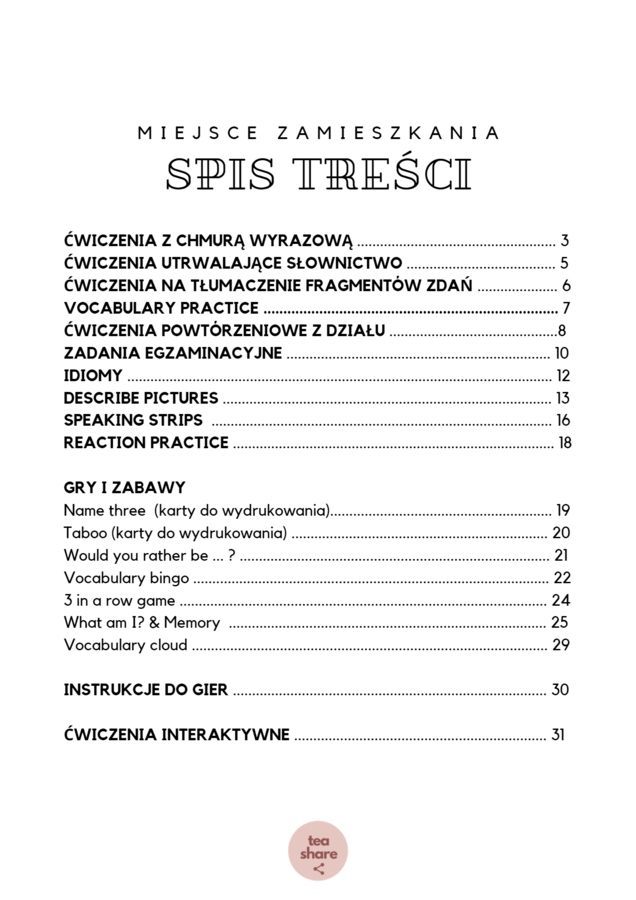 Egzamin Ósmoklasisty PRACA dział 5