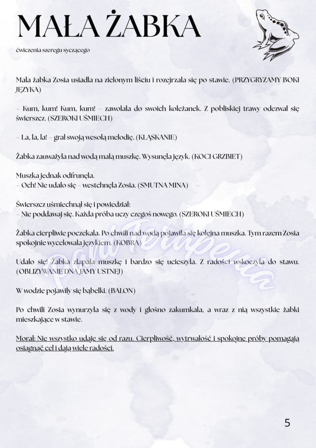 Bajki Dla Sprawnej Buzi. Ćwiczenia logopedyczne ukryte w magicznych opowieściach.