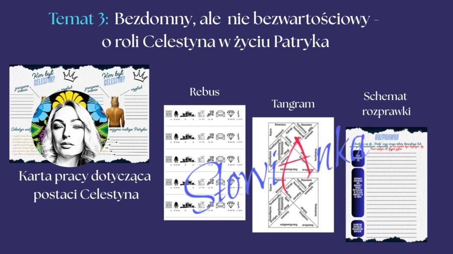Zestaw materiałów dydaktycznych do omówienia lektury „Król” Katarzyny Ryrych + PREZENTACJA GRATIS