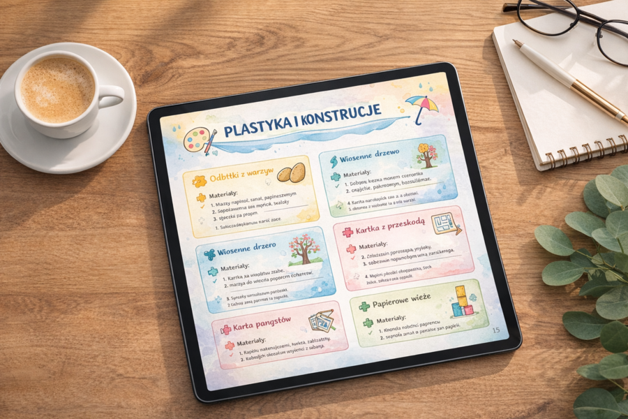 Zabawy w domu, gdy pada – poradnik PDF