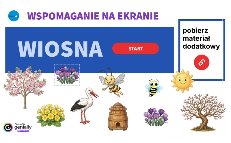 Wspomaganie na ekranie - WIOSNA
