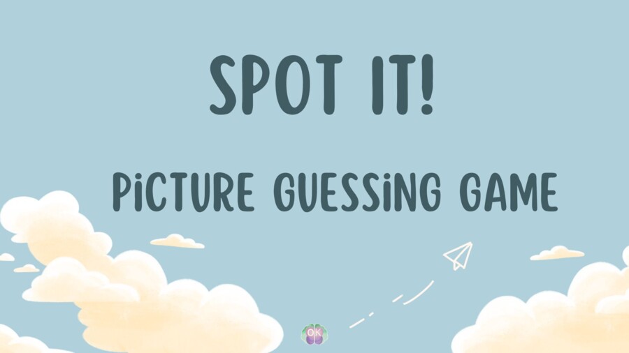 🕵️‍♂️ Spot It! – Picture Guessing Game: Zabawa w zgadywanie i mówienie po angielsku 🎨angielski, mówienie, zgadywanie, opis przedmiotów, słownictwo, gra językowa, aktywność grupowa, wskazówki, zabawa, A2–B2, ćwiczenia speaking.English speaking, vocabulary