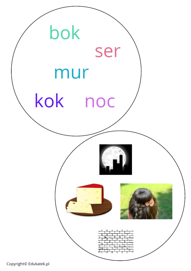 Wyszukiwanka wyrazowa – gra utrwalająca czytanie