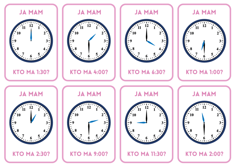 Ja mam, kto ma- zegar