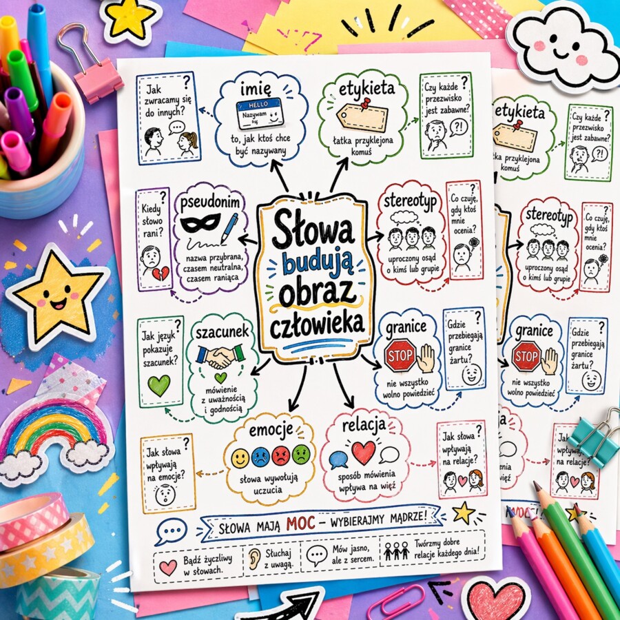 Słowa budują obraz człowieka