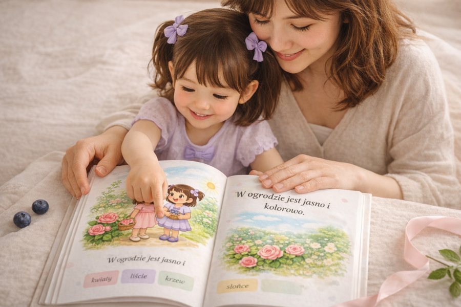 Róża i Jagoda – książeczka obrazkowa do rozmów