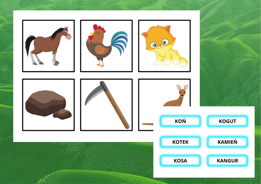 Słucham - ćwiczenia rozróżniania głosek cz. 1