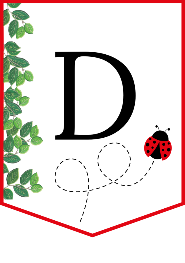 DZIEŃ KROPKI – girlanda – napis – gazetka – szkoła – wersja 2